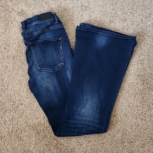 High Rise Bell Flare Jeans